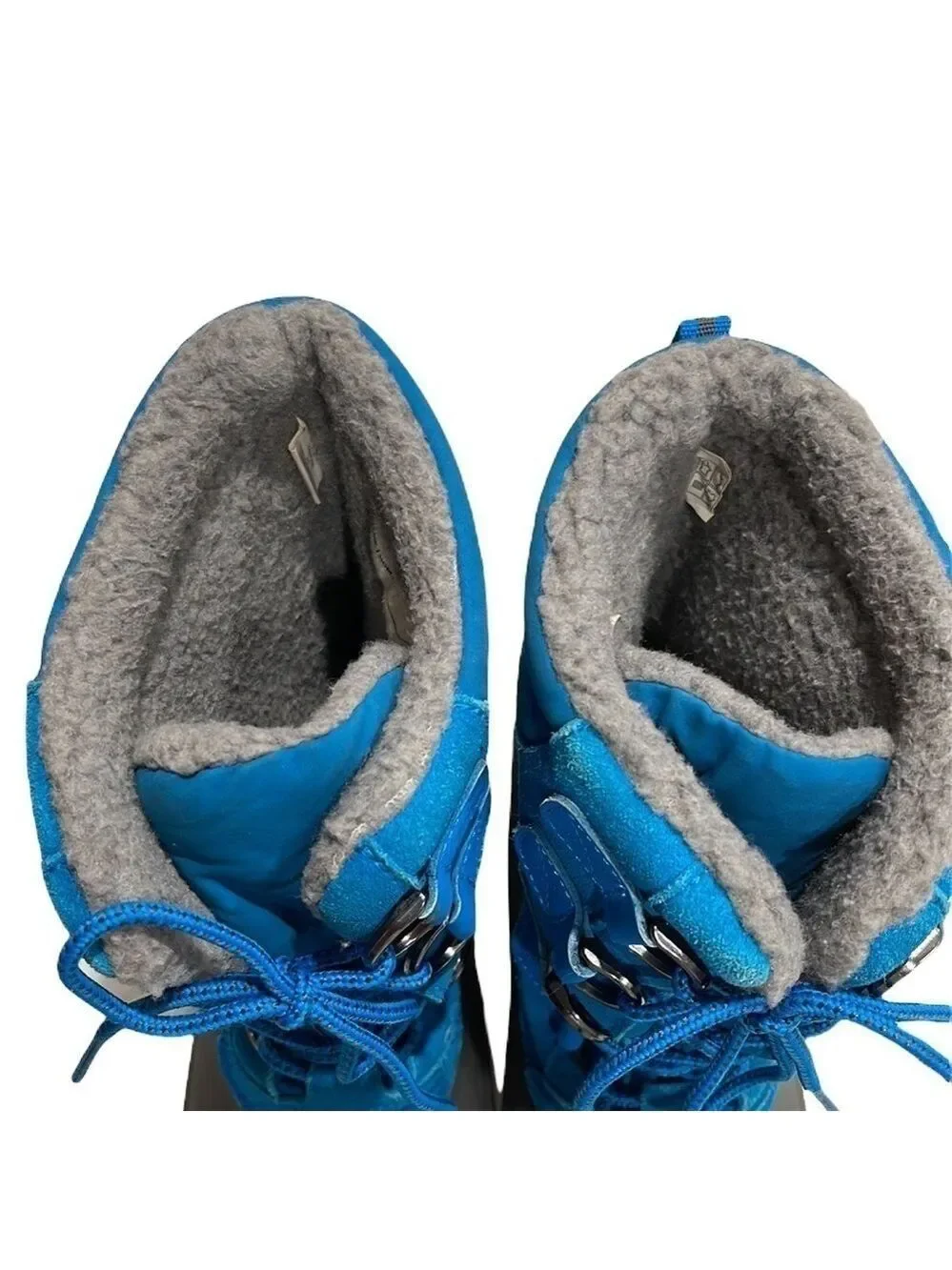 LAND’S End Girl’s Waterproof Suede Rubber Duck Boot SZ 6‎